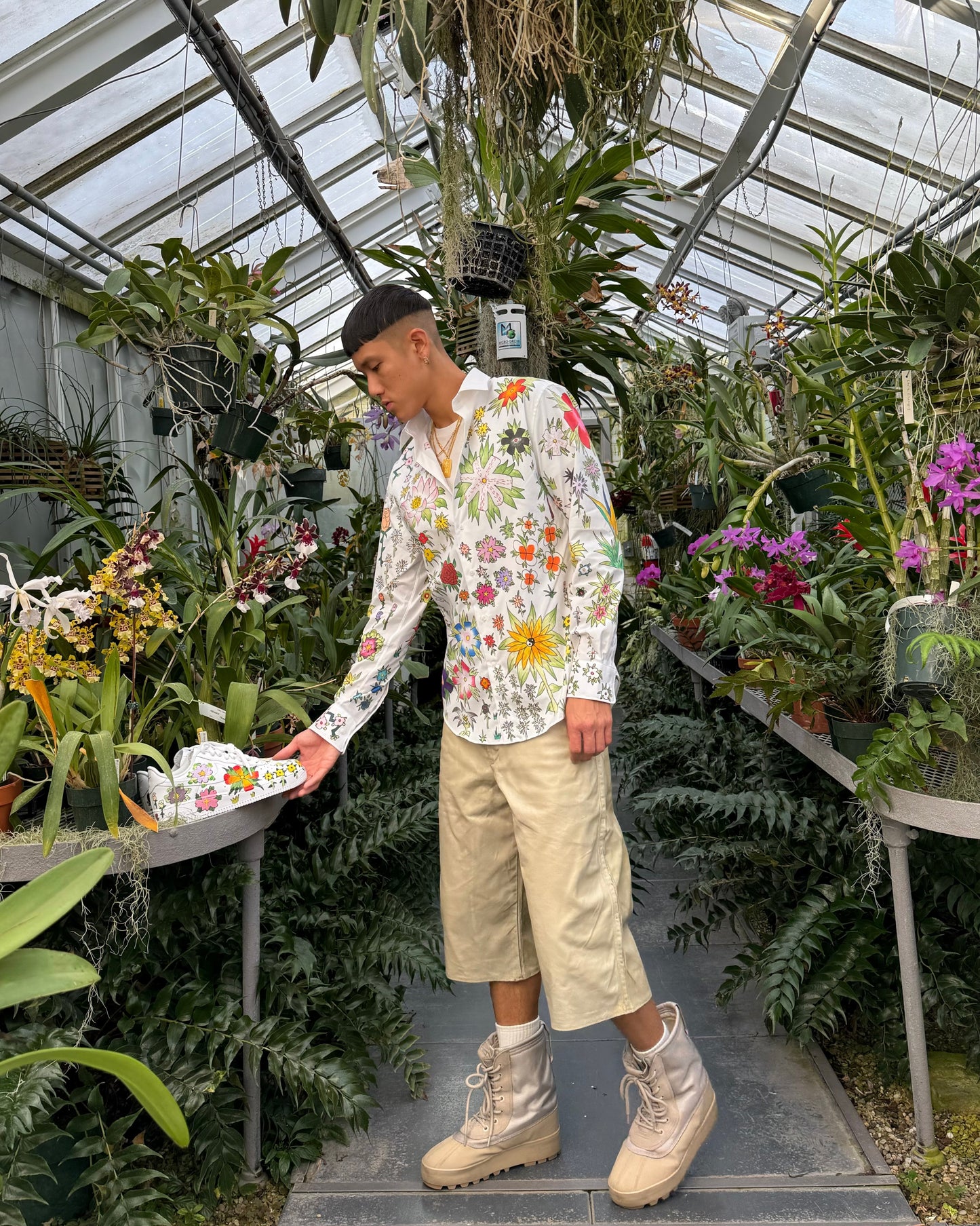 Flower Button-Up - Spence Lee