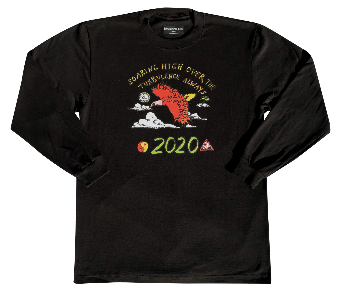 Firebird Longsleeve (Black) - Shotta Spence