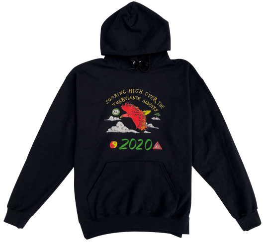 Firebird Hoodie (Black) - Shotta Spence
